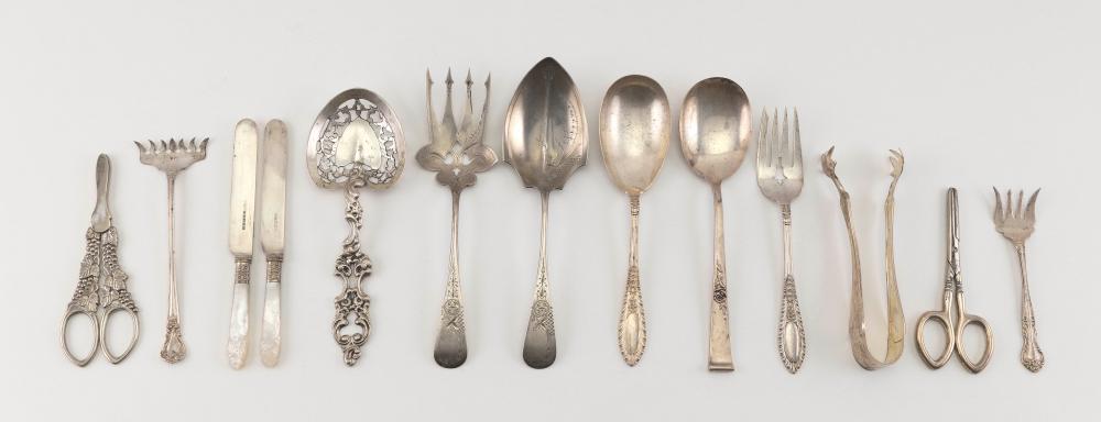 THIRTEEN PIECES OF SILVER AND