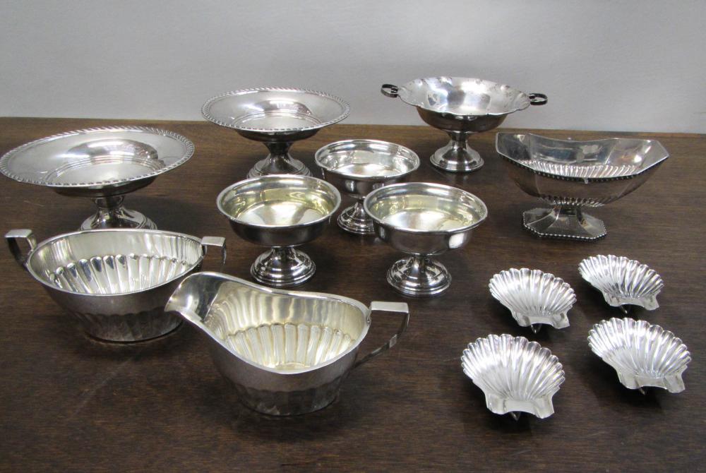 THIRTEEN PIECES OF STERLING