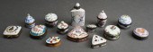 THIRTEEN PREDOMINANTLY LIMOGES