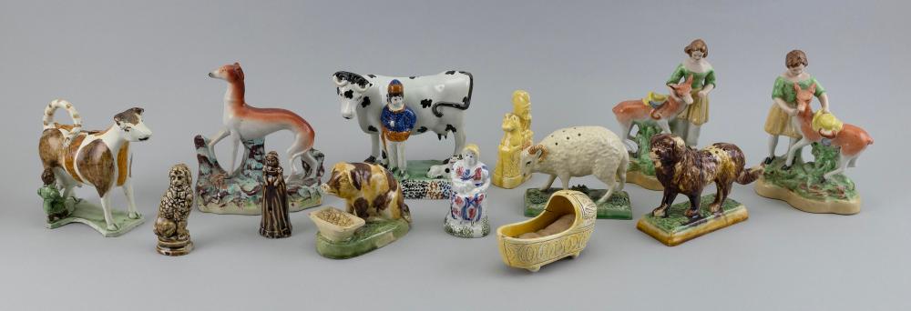 THIRTEEN STAFFORDSHIRE AND