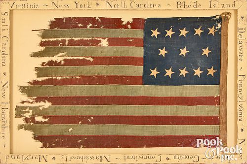 THIRTEEN STAR AMERICAN FLAGThirteen