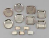 THIRTEEN STERLING SILVER SMOKI
