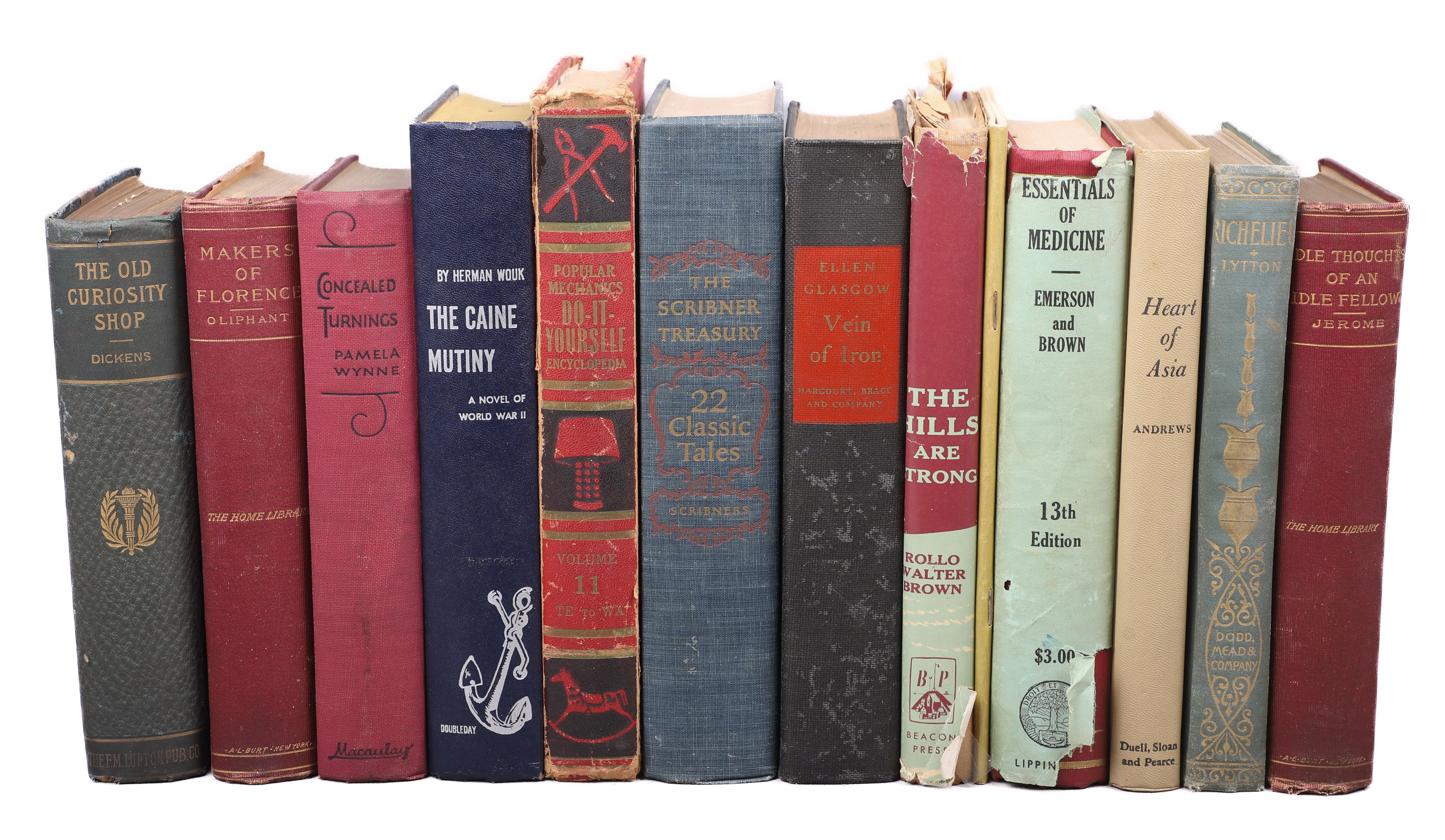 Thirteen various early and mid-20th