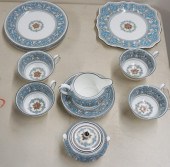 THIRTEEN WEDGWOOD BLUE FLORENT