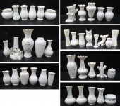 THIRTY BELLEEK PARIAN PORCELAI