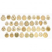 Thirty-eight horse brasses, ma