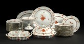 Thirty-Eight-Piece Herend Porc