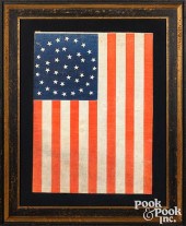 THIRTY-EIGHT STAR AMERICAN FLA