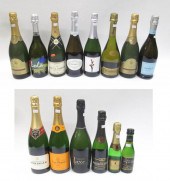 THIRTY-FIVE BOTTLES OF SPARKLI