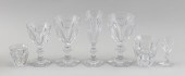 THIRTY-FIVE PIECES OF BACCARAT