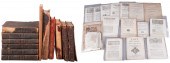 Thirty-five pieces of ephemera