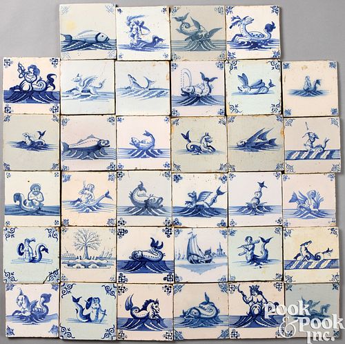 THIRTY-FOUR DELFTWARE