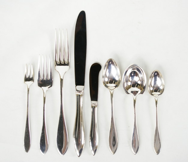 Thirty-Four-Piece Towle Sterling