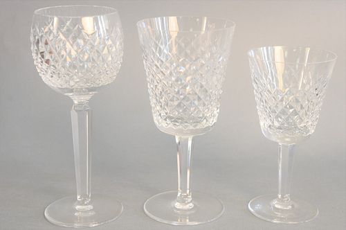 THIRTY-FOUR WATERFORD ALANO CRYSTAL