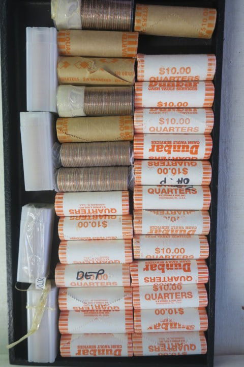 THIRTY-ONE $10 UNCIRCULATED ROLLS
