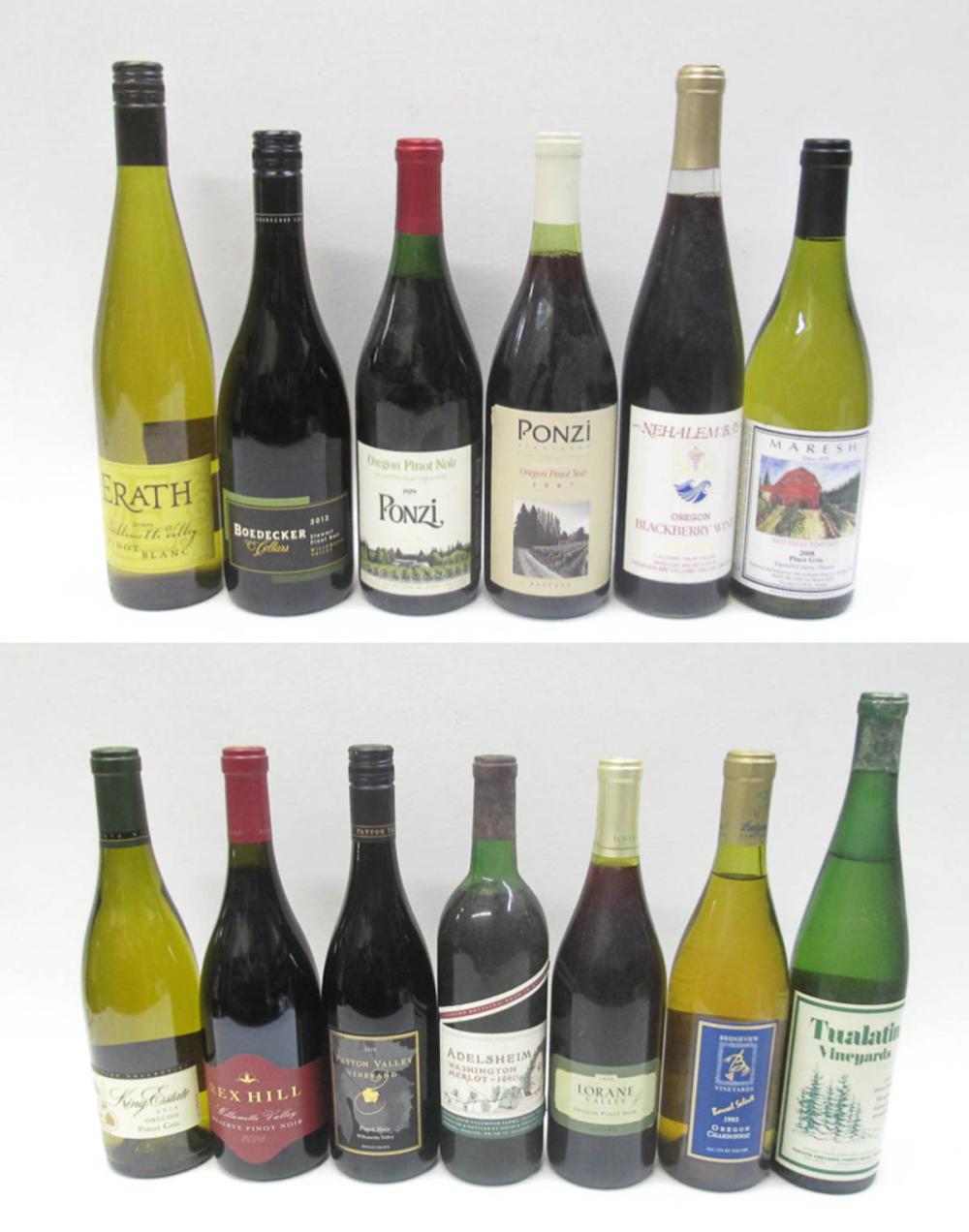 THIRTY-ONE BOTTLE VARIETY OF OREGON