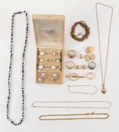 THIRTY PIECES OF JEWELRY APPRO