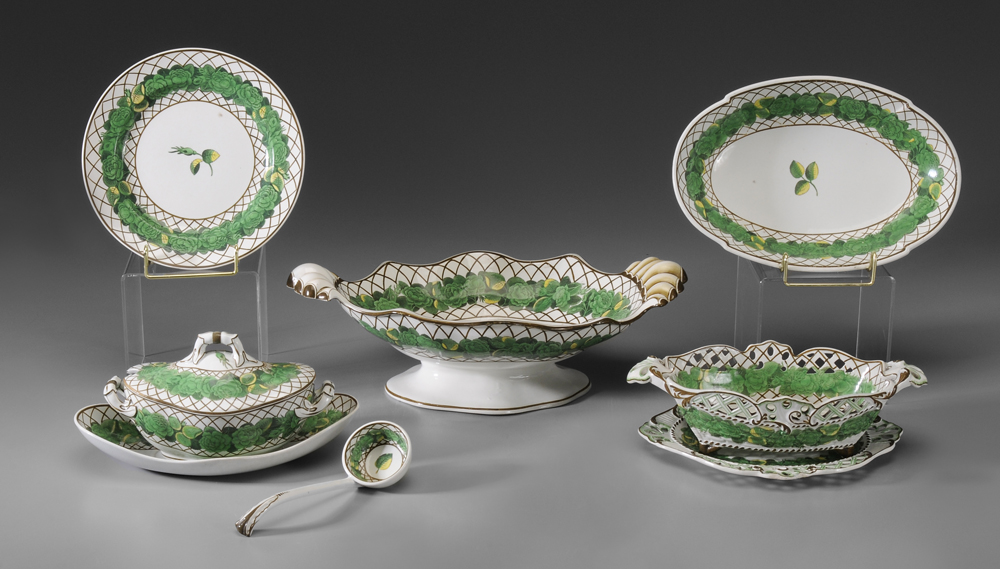 Thirty Pieces Spode China