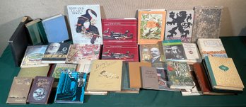 Thirty plus reference books, mostly