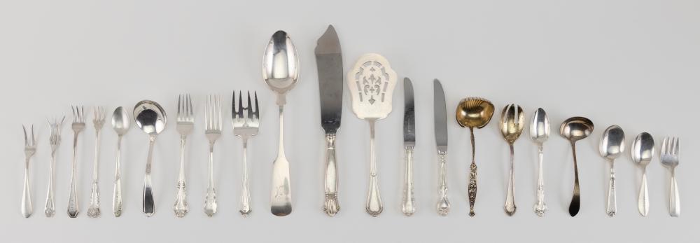 THIRTY-SEVEN PIECES OF STERLING