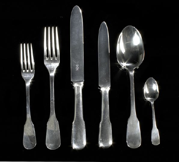 Thirty-Six-Piece Italian .800