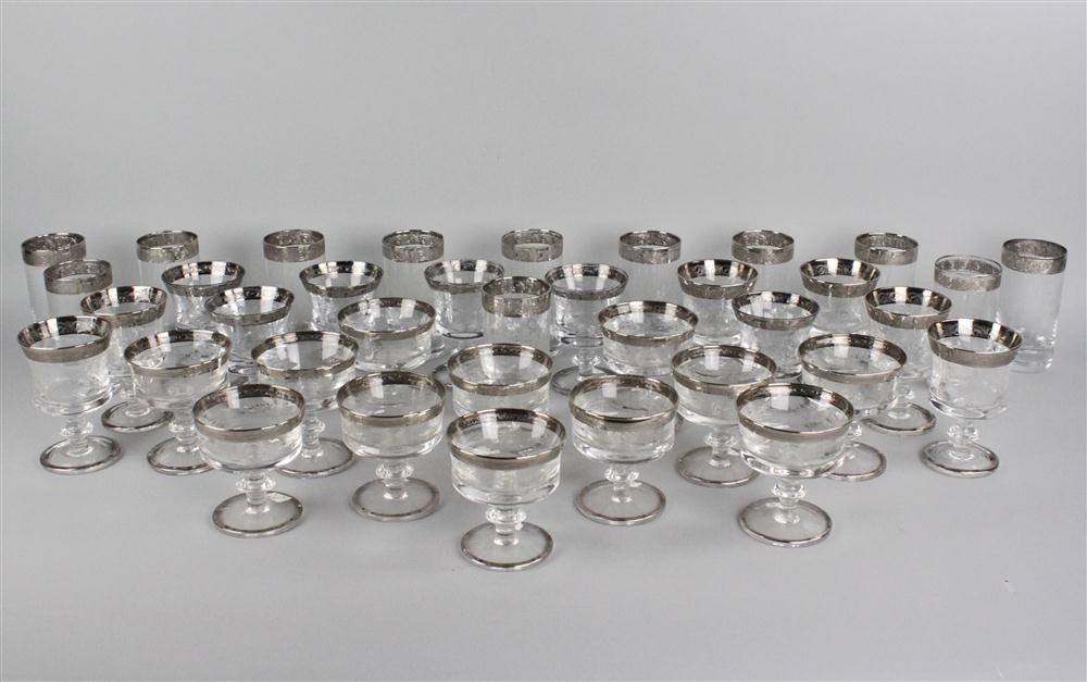 THIRTY-SIX PIECE SILVER DEPOSIT