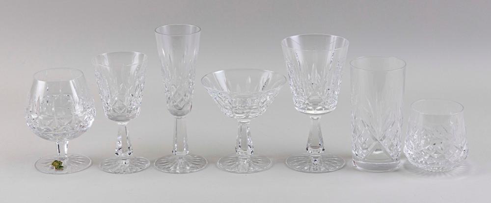 THIRTY-SIX PIECES OF CRYSTAL