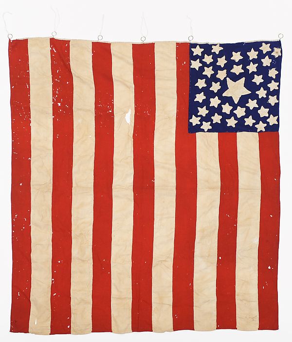 Thirty-six star American flag ca.