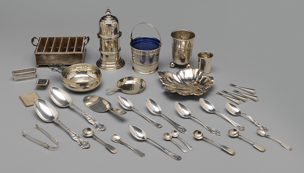 Thirty Sterling Items American,