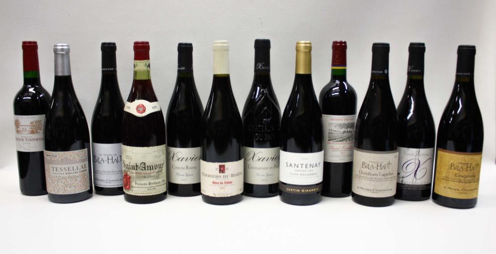 THIRTY-THREE BOTTLES OF VINTAGE
