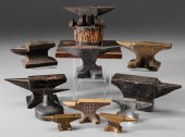 Thirty-Three Miniature Anvils