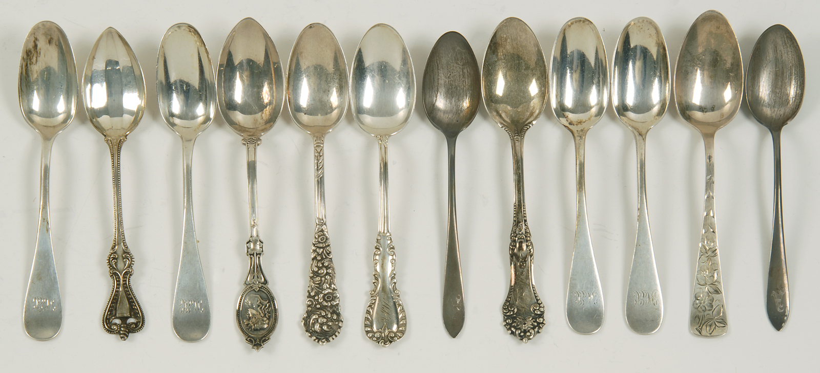 THIRTY-THREE PIECES OF STERLING