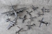 THIRTY-TWO WWII AIRCRAFT MODEL