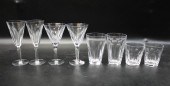 THIRTY WATERFORD CUT CRYSTAL D