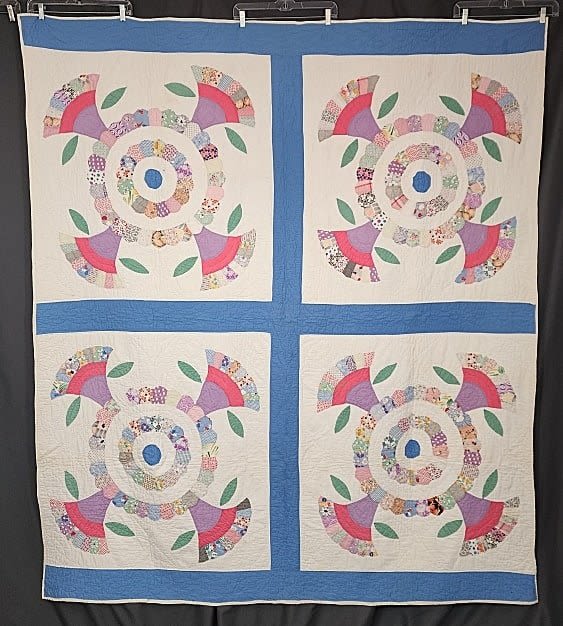 This vintage quilt from the 1930s