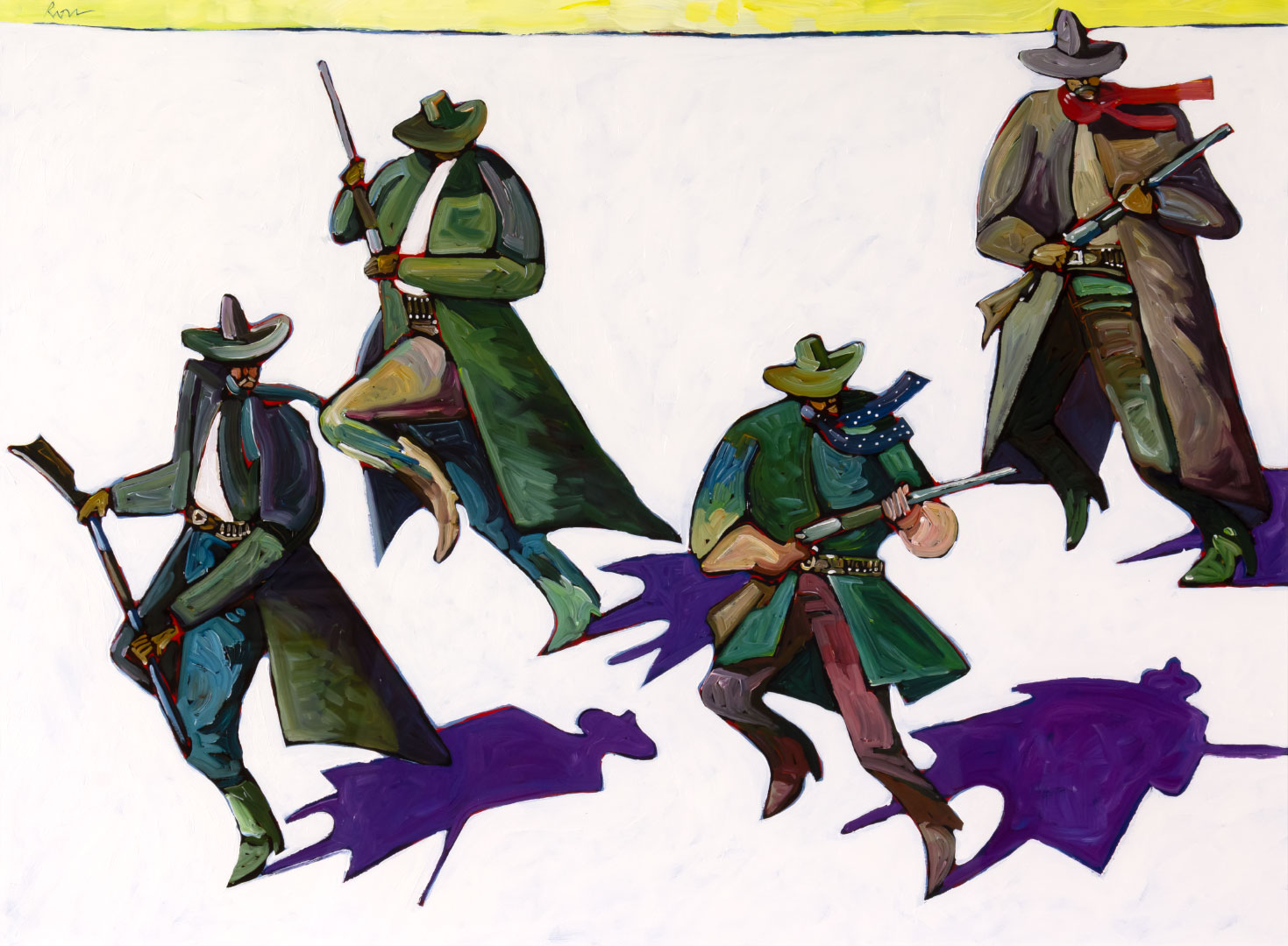 THOM ROSS (1953- ), THEY RAN INTO