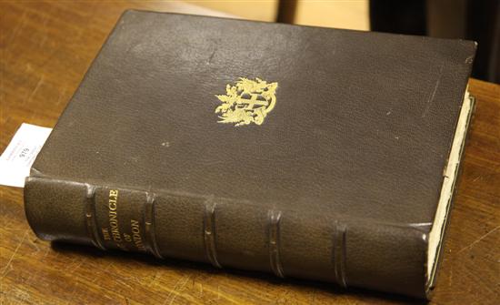 THOMAS (A) THE GREAT CHRONICLE OF