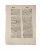THOMAS AQUINAS, LEAF FROM CATE