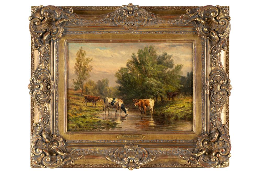 THOMAS B. CRAIG (1849 - 1924): COWS