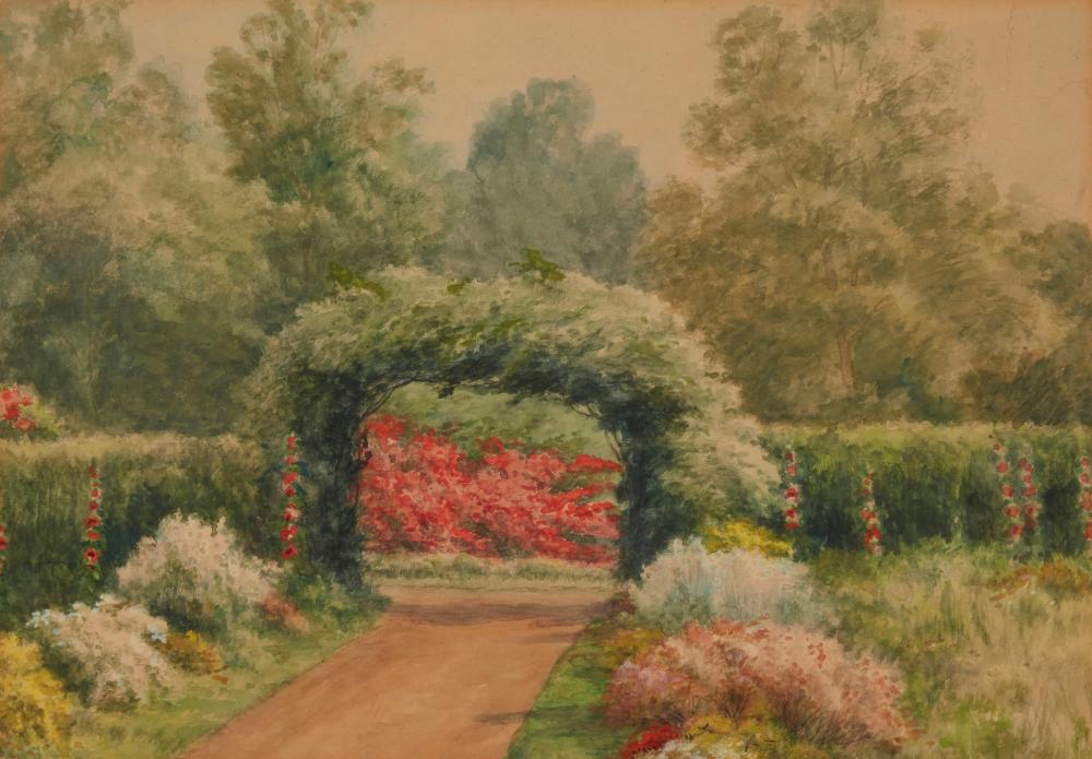 THOMAS B. CRAIG (1849-1924), GARDEN