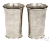 THOMAS BOARDMAN PAIR OF PEWTER