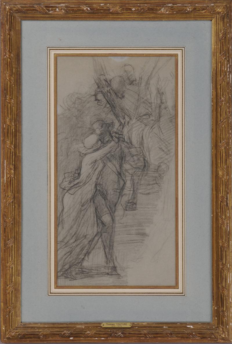 THOMAS COUTURE (1815-1879): STUDY