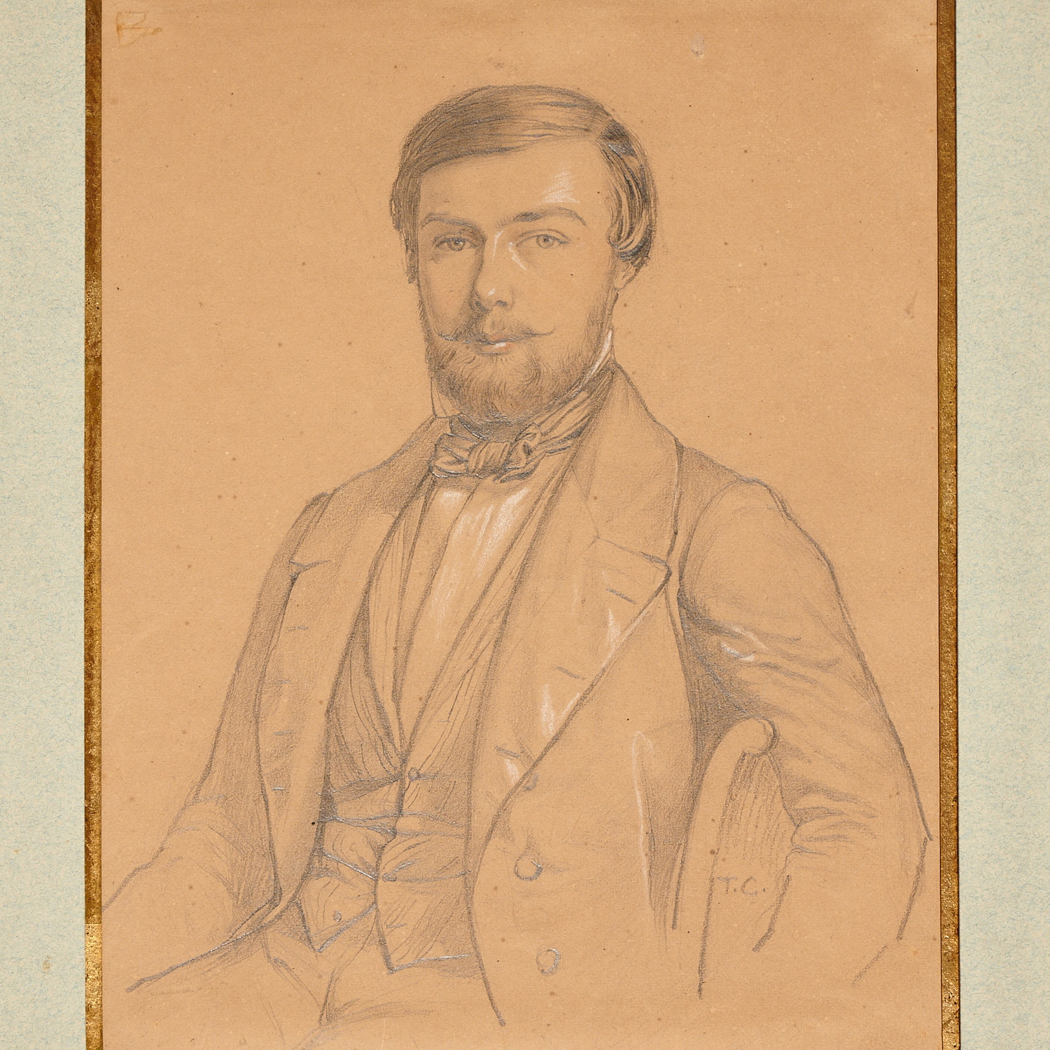 THOMAS COUTURE, DRAWING Thomas