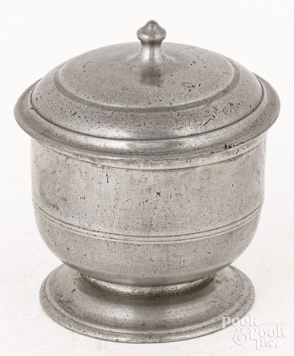 THOMAS DANFORTH II COVERED PEWTER