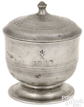 THOMAS DANFORTH II PEWTER SUGA