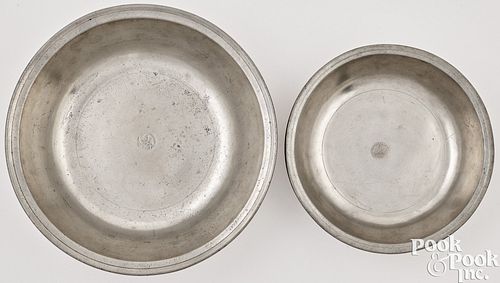 THOMAS DANFORTH III TWO PEWTER