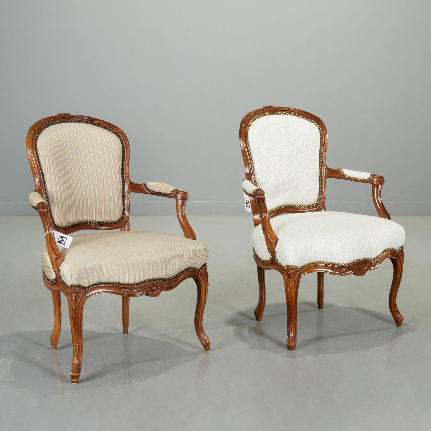 THOMAS DE ANGELIS, PAIR LOUIS XV