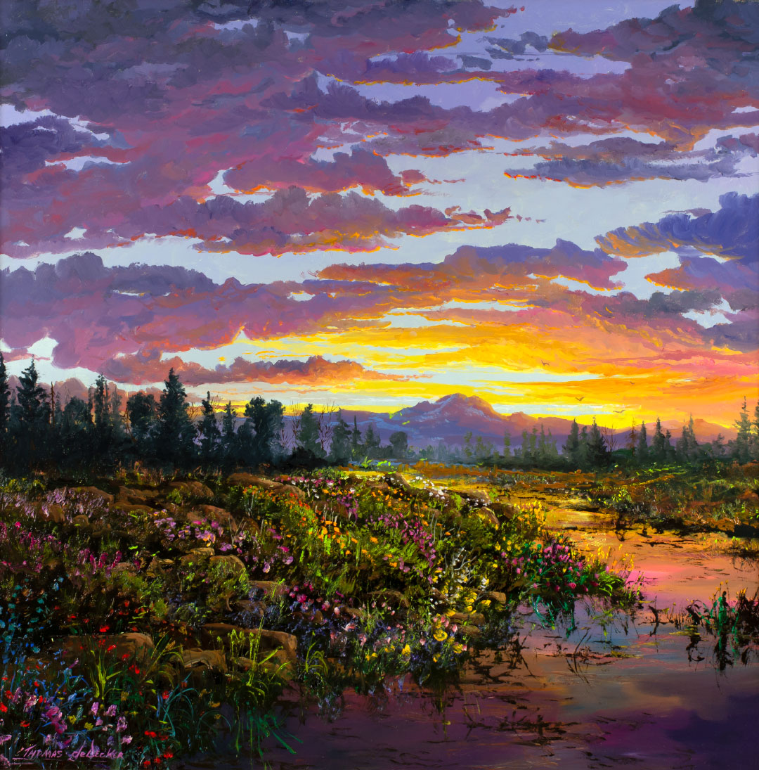 THOMAS DEDECKER (1951-), A CALM AND