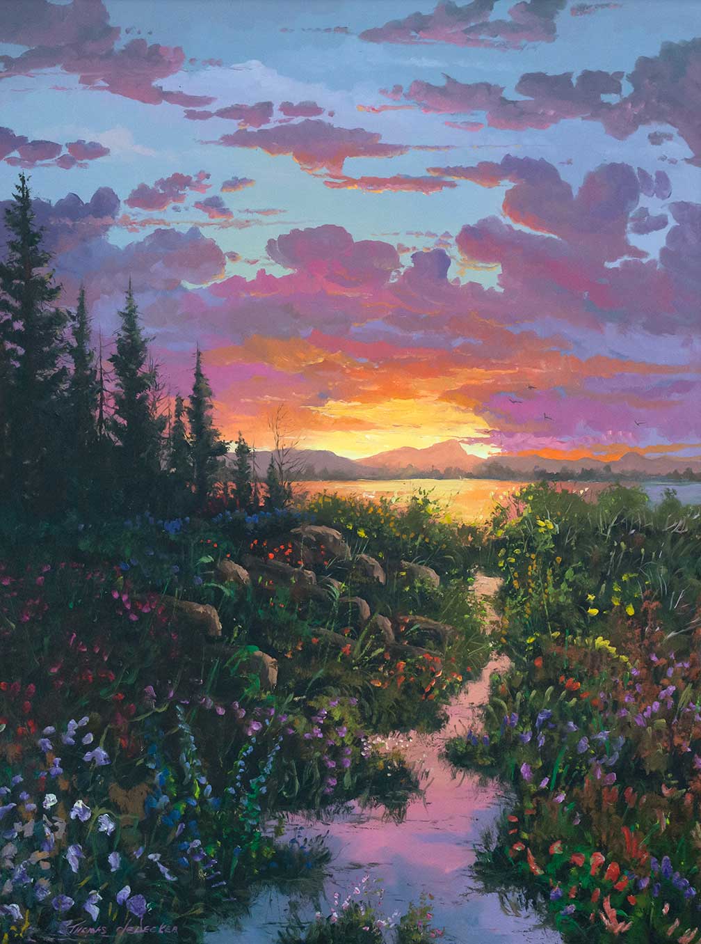 THOMAS DEDECKER (1951-), A SUMMER'S