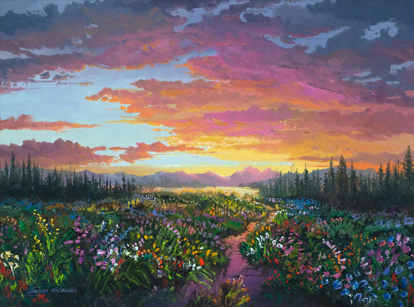 THOMAS DEDECKER (1951-), WESTERN